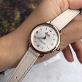 Coach Delancey White Dial White Leather Strap Watch for Women - 14502790 Buy Now By Coach