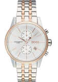 Hugo Boss Jet Silver Dial Two Tone Steel Strap Watch for Men - 1513385 Buy Now By Hugo Boss