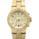 Michael Kors Dylan Quartz Gold Dial Gold Steel Strap Watch For Women - MK5861 Buy Now By Michael Kors