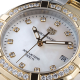 Tag Heuer Aquaracer Diamonds Mother of Pearl Dial Two Tone Steel Strap Watch for Women - WBD1323.BB0320 Buy Now By Tag Heuer
