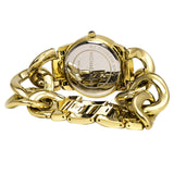 Michael Kors Nini Three Hand Gold Dial Gold Steel Strap Watch For Women - MK3235 Buy Now By Michael Kors