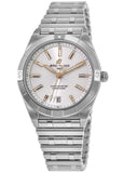 Breitling Chronomat 32 Diamonds White Dial Silver Steel Strap Watch for Women - A77310101A3A1 Buy Now By Breitling