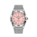 Breitling Chronomat 32 Diamonds Pink Dial Silver Steel Strap Watch for Women - A77310101K1A1 Buy Now By Breitling