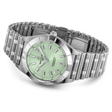 Breitling Chronomat 32 Diamonds Green Dial Silver Steel Strap Watch for Women - A77310101L1A1 Buy Now By Breitling