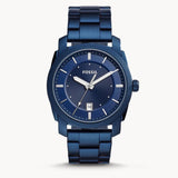 Fossil Machine Blue Dial Blue Steel Strap Watch for Men - FS5231 Buy Now By Fossil