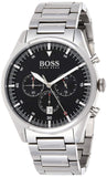 Hugo Boss Pioneer Black Dial Silver Steel Strap Watch for Men - 1513712 Buy Now By Hugo Boss