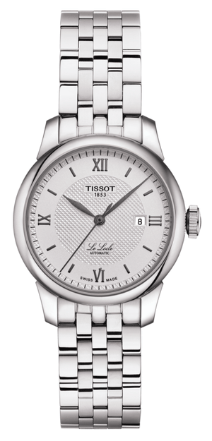 Tissot Le Locle Automatic Silver Dial Silver Steel Strap Watch For Women - T006.207.11.038.00 Buy Now By Tissot