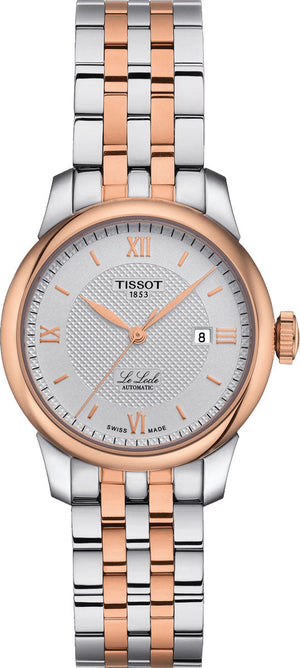Tissot T Classic Le Locle Automatic Silver Dial Two Tone Steel Strap Watch For Women - T006.207.22.038.00 Buy Now By Tissot