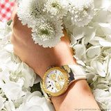 Guess Zena Analog White Dial White Rubber Strap Watch For Women - W1094L1 Buy Now By Guess