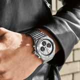 Breitling Chronomat B01 42mm Silver Dial Silver Steel Strap Watch for Men - AB0134101G1A1 Buy Now By Breitling