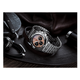 Breitling Chronomat B01 42 Brown Dial Silver Steel Strap Watch for Men - AB0134101K1A1 Buy Now By Breitling