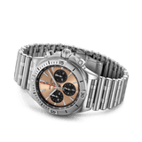 Breitling Chronomat B01 42 Brown Dial Silver Steel Strap Watch for Men - AB0134101K1A1 Buy Now By Breitling