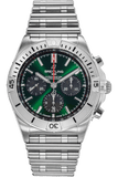 Breitling Chronomat B01 42mm Green Dial Silver Steel Strap Watch for Men - AB01343A1L1A1 Buy Now By Breitling
