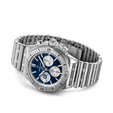 Breitling Chronomat B01 42 Six Nations Scotland Blue Dial Silver Steel Strap Watch for Men - AB0134A51C1A1 Buy Now By Breitling