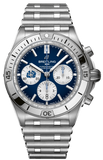 Breitling Chronomat B01 42 Six Nations Scotland Blue Dial Silver Steel Strap Watch for Men - AB0134A51C1A1 Buy Now By Breitling