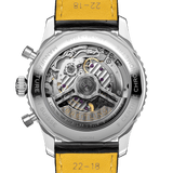 Breitling Navitimer B01 Chronograph 43 Blue Dial Black Leather Strap Watch for Men - AB0138241C1P1 Buy Now By Breitling