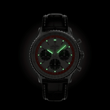 Breitling Navitimer B01 Chronograph 43 Boeing 747 White Dial Black Leather Strap Watch for Men - AB01383B1G1P1 Buy Now By Breitling