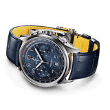 Breitling Premier B01 Chronograph 42 Blue Dial Blue Leather Strap Watch for Men - AB0145171C1P2 Buy Now By Breitling