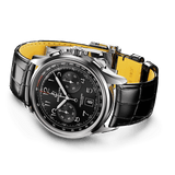 Breitling Premier B01 Chronograph 42 Black Dial Black Leather Strap Watch for Men - AB0145221B1P1 Buy Now By Breitling