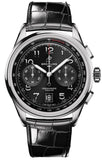 Breitling Premier B01 Chronograph 42 Black Dial Black Leather Strap Watch for Men - AB0145221B1P1 Buy Now By Breitling