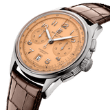 Breitling Premier B01 Chronograph 42 Beige Dial Brown Leather Strap Watch for Men - AB0145331K1P1 Buy Now By Breitling