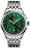 Breitling Premier B01 Chronograph 42 Green Dial Silver Steel Strap Watch for Men - AB0145371L1A1 Buy Now By Breitling
