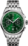 Breitling Premier B01 Chronograph 42 Green Dial Silver Steel Strap Watch for Men - AB0145371L1A1 Buy Now By Breitling