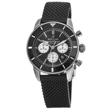 Breitling Superocean Heritage B01 Chronograph 44 Black Dial Black Mesh Bracelet Watch for Men - AB0162121B1S1 Buy Now By Breitling