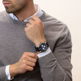 Breitling Superocean Heritage B01 Chronograph 44 Black Dial Black Mesh Bracelet Watch for Men - AB0162121B1S1 Buy Now By Breitling