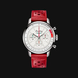Breitling Top Time B01 Ford Thunderbird White Dial Red Leather Strap Watch for Men - AB01766A1A1X1 Buy Now By Breitling