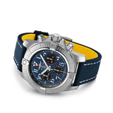 Breitling Avenger B01 Chronograph 45 Blue Dial Blue Nylon Strap Watch for Men - AB01821A1C1X1 Buy Now By Breitling