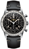 Breitling Navitimer Ref. 806 1959 Re-Edition Black Dial Brown Leather Strap Watch for Men - AB0910371B1X1 Buy Now By Breitling