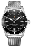 Breitling Superocean Heritage B20 Automatic 42 Black Dial Silver Mesh Bracelet Watch for Men - AB2010121B1A1 Buy Now By Breitling
