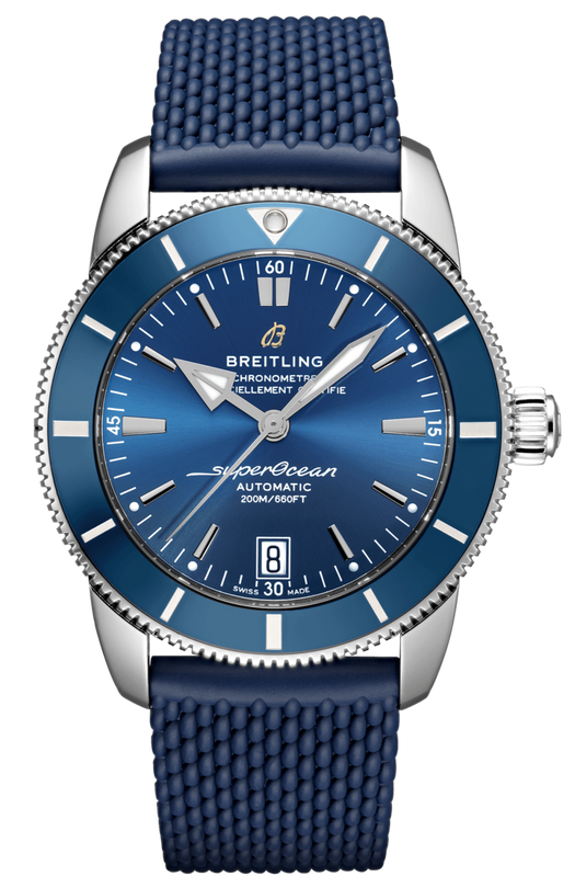 Breitling Superocean Heritage B20 Automatic 42 Blue Dial Blue Mesh Bracelet Watch for Men - AB2010161C1S1 Buy Now By Breitling