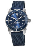 Breitling Superocean Heritage B20 Automatic 42 Blue Dial Blue Mesh Bracelet Watch for Men - AB2010161C1S1 Buy Now By Breitling