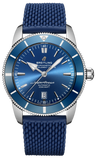 Breitling Superocean Heritage B20 Automatic 46 Blue Dial Blue Mesh Bracelet Watch for Men - AB2020161C1S1 Buy Now By Breitling