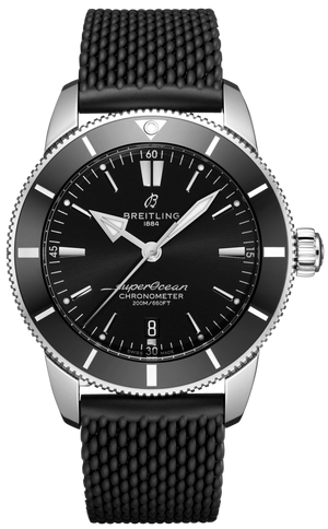 Breitling Superocean Heritage B20 Automatic 44 Black Dial Black Mesh Bracelet Watch for Men - AB2030121B1S1 Buy Now By Breitling