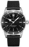 Breitling Superocean Heritage B20 Automatic 44 Black Dial Black Mesh Bracelet Watch for Men - AB2030121B1S1 Buy Now By Breitling