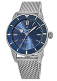 Breitling Superocean Heritage B20 Automatic 44 Blue Dial Silver Mesh Bracelet Watch for Men - AB2030161C1A1 Buy Now By Breitling