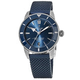 Breitling Superocean Heritage II B20 44mm Blue Dial Blue Rubber Strap Mens Watch - AB2030161C1S1 Buy Now By Breitling
