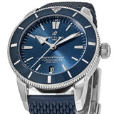 Breitling Superocean Heritage II B20 44mm Blue Dial Blue Rubber Strap Mens Watch - AB2030161C1S1 Buy Now By Breitling