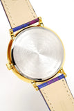 Versace V-Circle The Clans Edition Silver Dial Multicolor Leather Strap Watch for Women - VE8100118 Buy Now By Versace