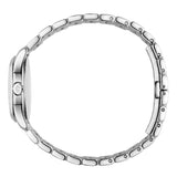 Gucci G Timeless Diamonds Mother of Pearl Dial Silver Steel Strap Watch For Women - YA126542 Buy Now By Gucci