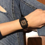 Guess Highline Black Dial Black Mesh Bracelet Watch for Women - W0826L4 Buy Now By Guess