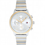 Tommy Hilfiger Blake Silver Dial Two Tone Steel Strap Watch for Women - 1781908 Buy Now By Tommy Hilfiger