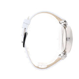 Swarovski Era Journey Silver Dial White Leather Strap Watch for Women - 5295346 Buy Now By Swarovski