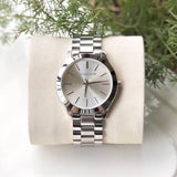 Michael Kors Slim Runway Silver Dial Silver Stainless Steel Strap Watch for Women - MK3178 Buy Now By Michael Kors