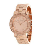 Marc Jacobs Marci Crystals Rose Gold Dial Rose Gold Steel Strap Watch for Women - MBM3192 Buy Now By Marc Jacobs