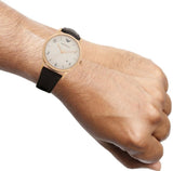 Emporio Armani Beta Chronograph White Dial Brown Leather Strap Watch For Men - AR1915 Buy Now By Emporio Armani