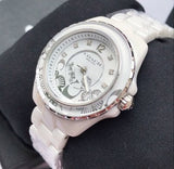 Coach Preston White Dial White Steel Strap Watch for Women - 14503464 Buy Now By Coach